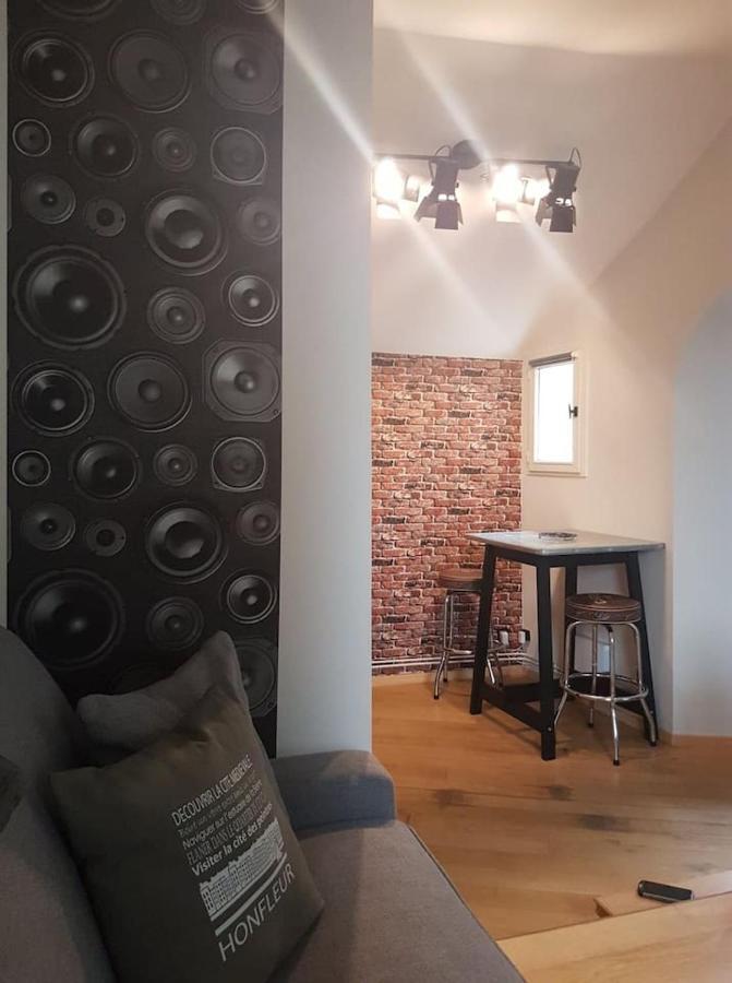 Le Rock Studio Honfleur Exteriör bild