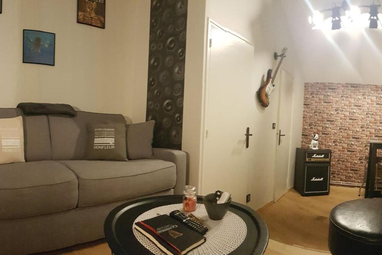 Le Rock Studio Honfleur Exteriör bild